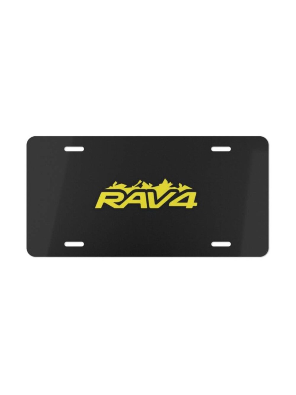 Toyota RAV4 License Plate Frame Stainless Steel – Front & Rear Fitment